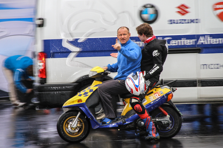 Peter Preussler (IDM Superbike) und Jan Bühn (IDM Supersport)