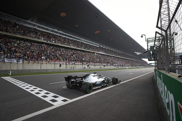 2019 durfte Mercedes mit Lewis Hamilton den Sieg im China-GP feiern