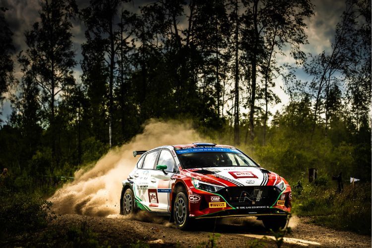 Hayden Paddon: Zm zweiten Mal in Folge Rallye-Europameister.