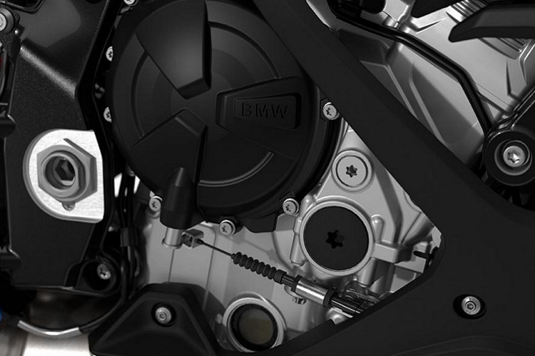 Neu an der BMW S1000RR: Schwingendrehpunkt einstellbar