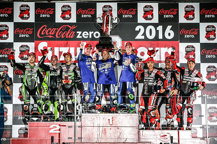 Suzuka 2016: Yamaha Factory gewinnt vor Team Green und Yoshimura Suzuki