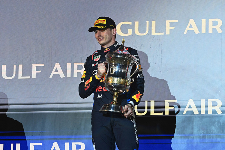 Souveräner Sieger des Bahrain GP: Max Verstappen, Oracle Red Bull Racing