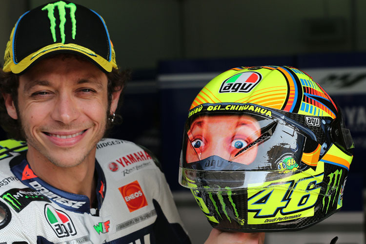 Valentino Rossi: Der Yamaha-Star hat in Sepang auch Augen am Hinterkopf…
