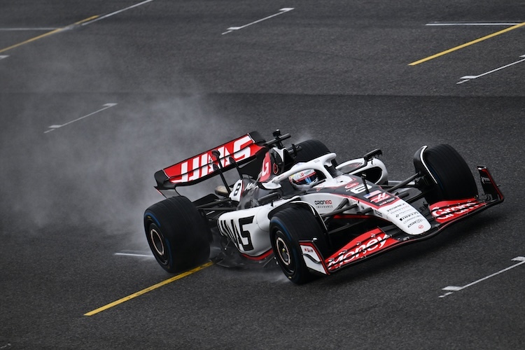 Grosjean im 2023er-Haas in Mugello