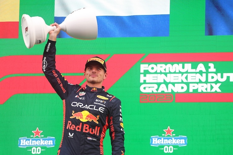 Max Verstappen beim Niederlande-GP 2023