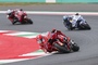 Drei Ducatis vorn: Marc Marquez vor Alex Marquez und Francesco Bagnaia