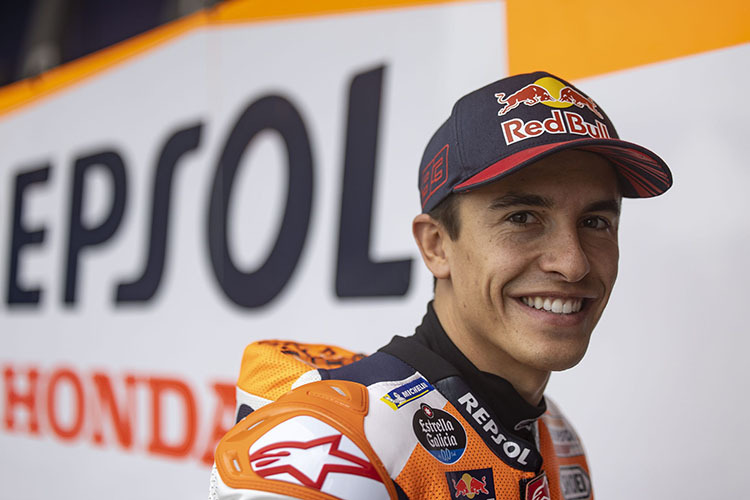 Marc Márquez: «Es ist egal, ob es nass oder trocken ist»