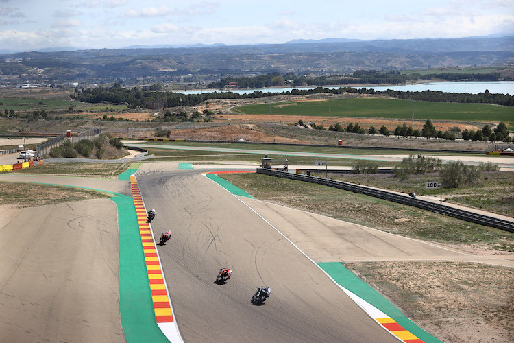 Willkommen zum zweiten Rennen in Aragón