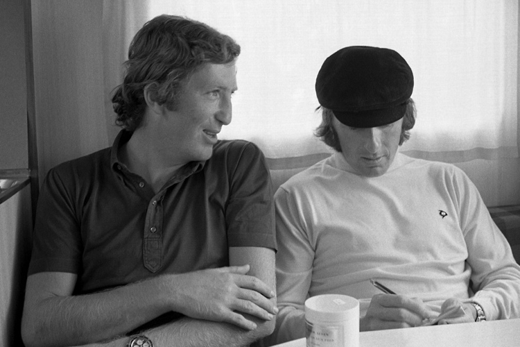 Jochen Rindt und Jackie Stewart