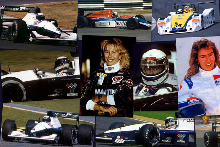 Giovanna Amati war 1992 die letzte Formel-1-Dame im Training