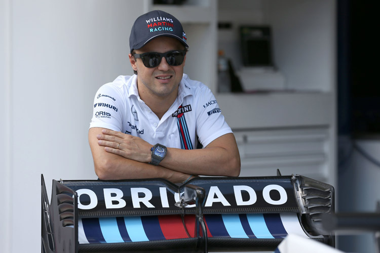 Massa bedankte sich bei seinen Fans, und nun sagt Williams mit dem Brasilien-GP-Chassis «Obrigado»
