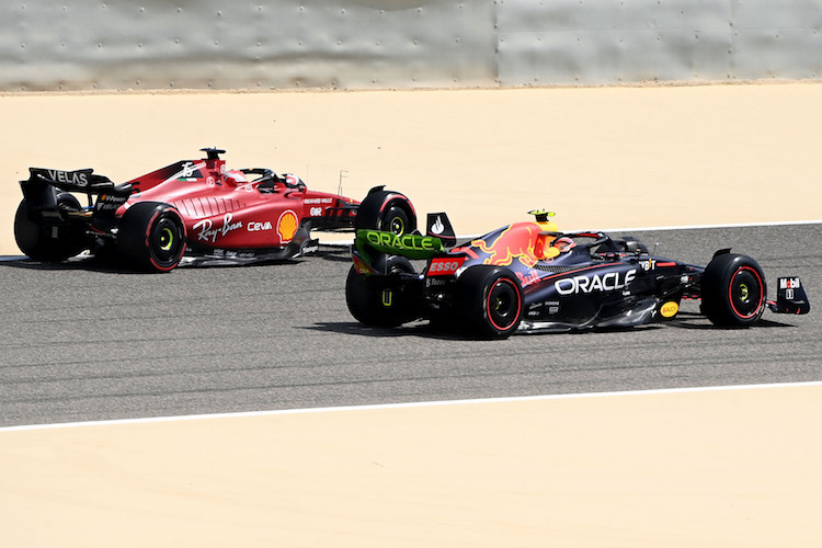 Die Renner von Red Bull Racing und Ferrari
