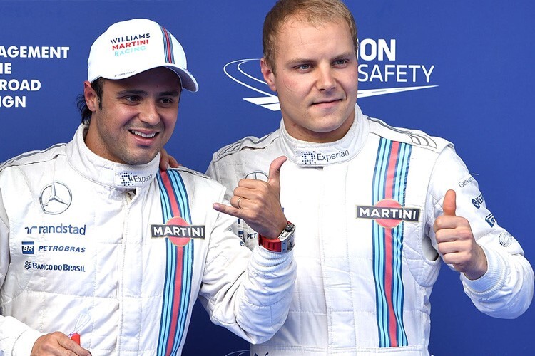 Felipe Massa und Valtteri Bottas
