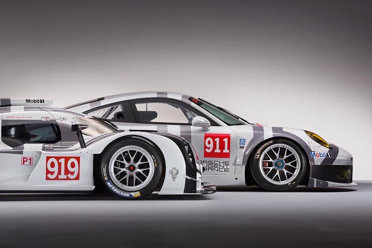 Porsche 919 und 911 RSR