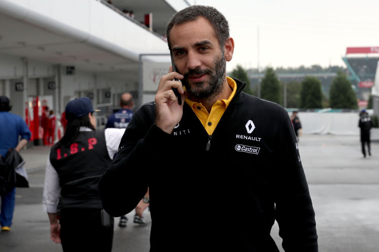 Cyril Abiteboul freut sich über den frühen Wechsel von Carlos Sainz