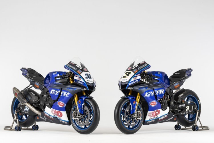 So sehen die Motorräder von GRT Yamaha in diesem Jahr aus