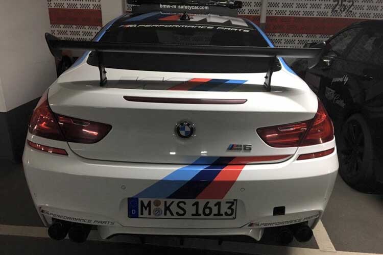 Der BMW M6 der BMW M GmbH als Safety Car für die IDM