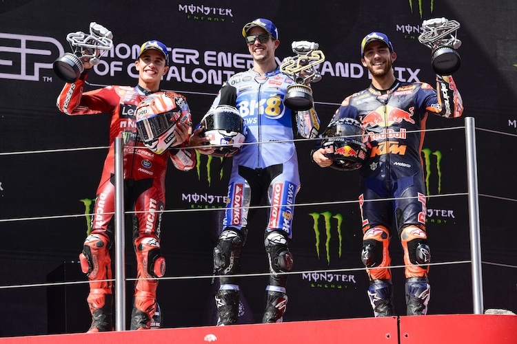 Marc Márquez, Alex Márquez, Enea Bastianini