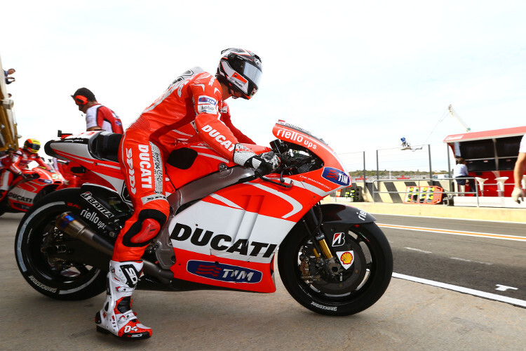 Ducati-Pilot Andrea Dovizioso 