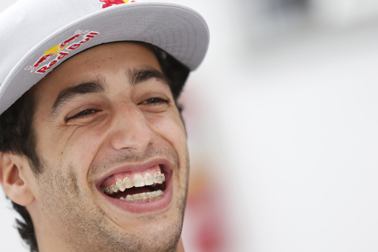 Ricciardo freut sich auf die erste Ausfahrt