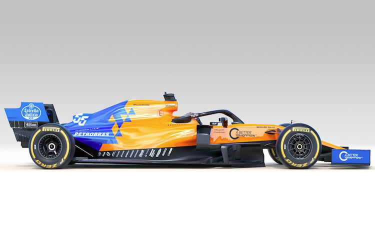 Bei den seitlichen Luftleit-Elementen geht McLaren eigene Wege