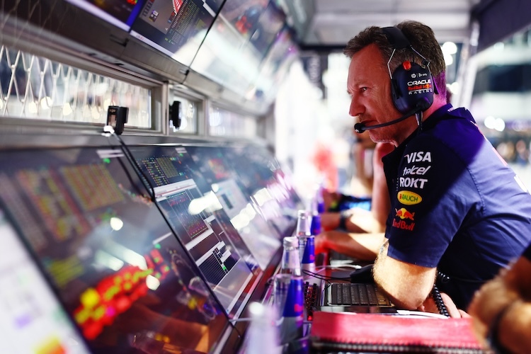 Red Bull Racing-Teamchef Christian Horner: «Man kann sehen, dass das Team auf einem unglaublich hohen Niveau agiert»