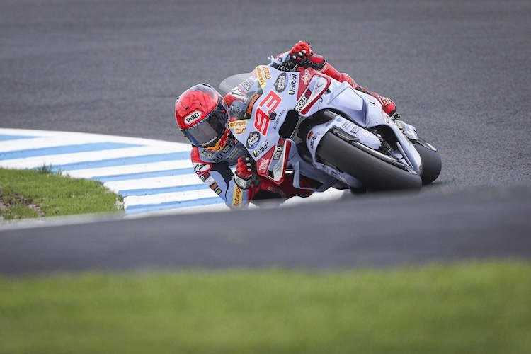 Marc Marquez: Der Gresini-Pilot fuhr am Freitag auf Phillip Island Bestzeit