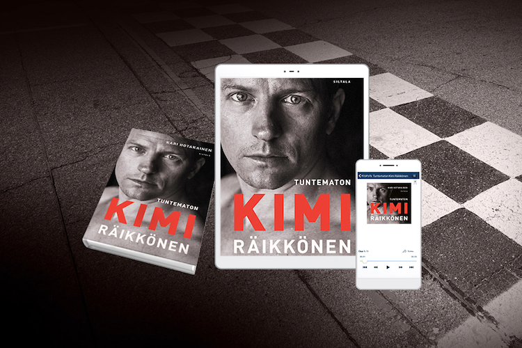 Das Buch von Kimi Räikkönen ist ein Bestseller – in jeder Form