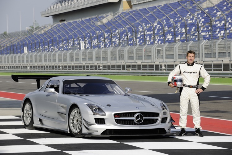 Testfahrten Mercedes Benz SLS AMG GT3