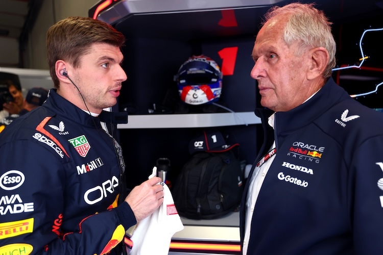 Dr. Helmut Marko sprach im Hangar-7 über das Rennen von Max Verstappen in Spanien