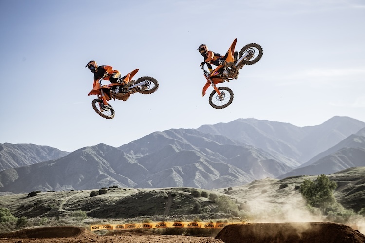Das Motocross-Line-up 2026 von KTM