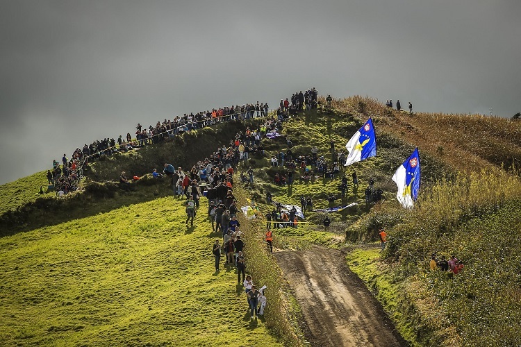 Die Rallye Azoren ist ein Zuschauermagnet