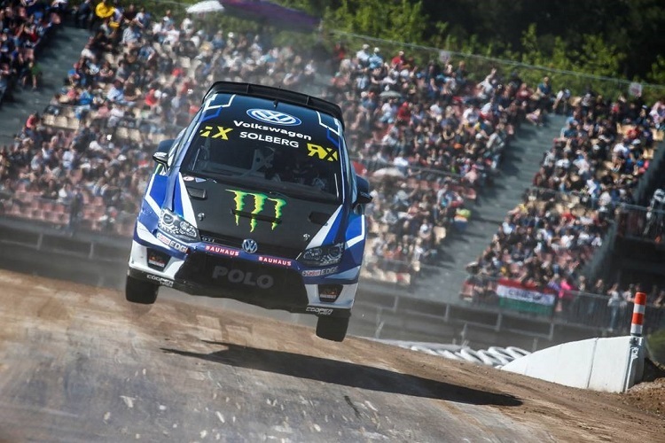 Doppelweltmeister Petter Solberg in Action