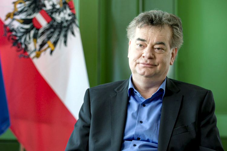 Österreichs Sportminister Werner Kogler