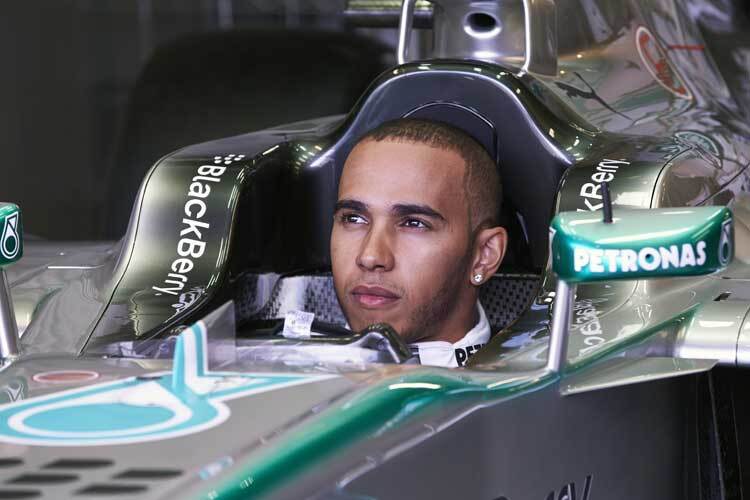 Lewis Hamilton muss sich mit dem Mercedes noch besser anfreunden