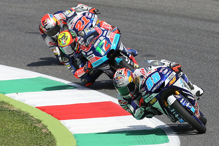 Gran Premio d'Italia: Sieger Martin führt vor Bezzecchi und Di Giannantonio
