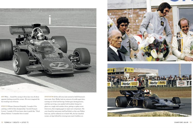 Der Lotus 72 revolutionierte den Formel-1-Rennwagenbau