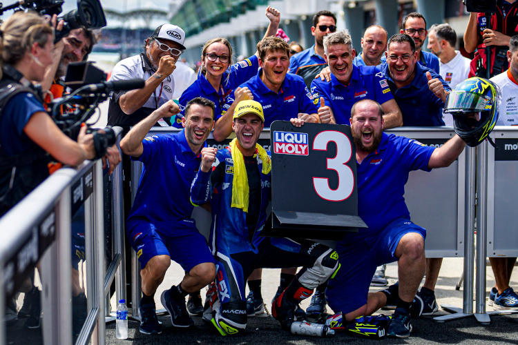 Marcos Ramirez ließ American Racing in Sepang über Rang 3 jubeln