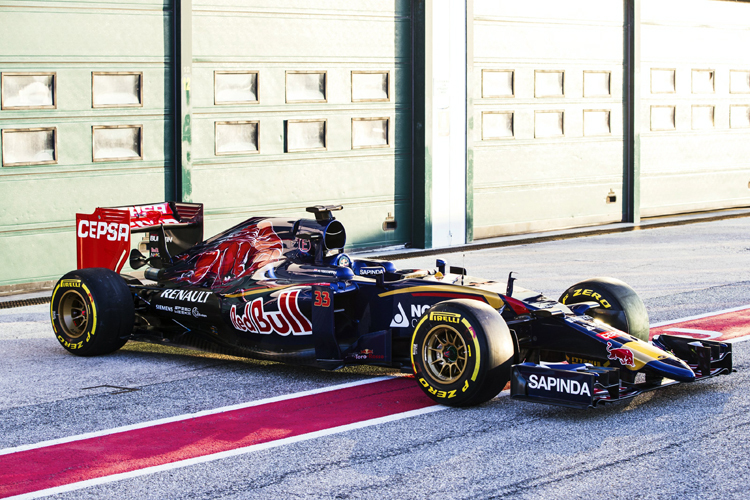 Der Toro Rosso STR10 besticht durch seine tiefe Fahrzeugnase und sein Colaflaschen-Heck