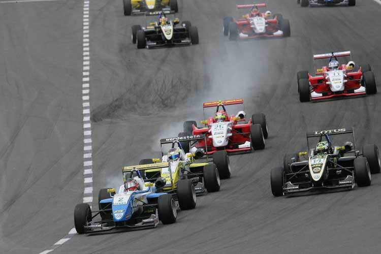 Volles Fahrerveld in Formel-3-EM