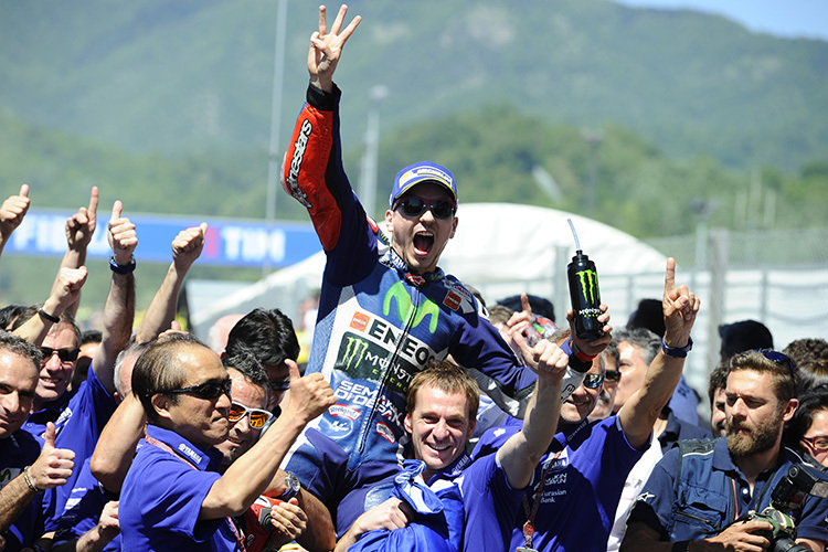 Jorge Lorenzo konnte 43 MotoGP-Siege mit Yamaha feiern