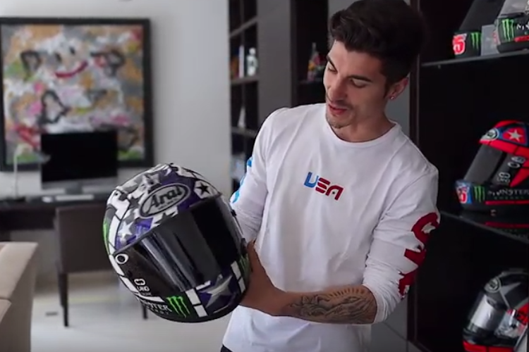 Casco maverick online viñales