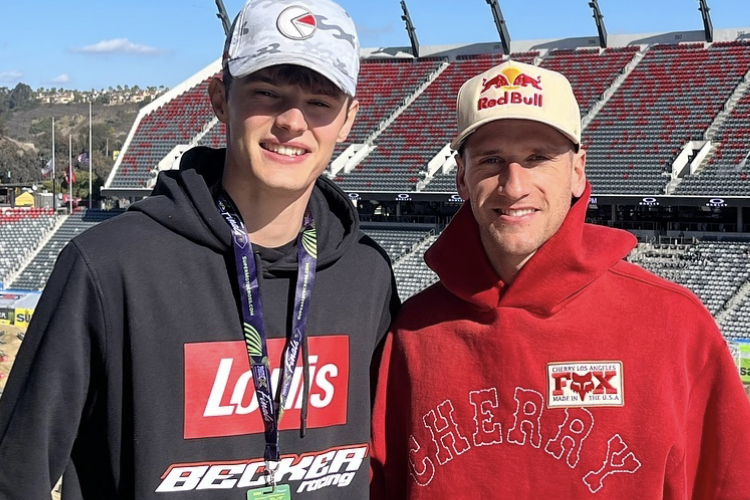 Nico Koch und Ken Roczen in San Diego