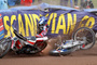 Nicki Pedersen verbrannte sich am Bein