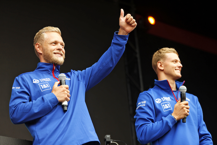 Kevin Magnussen und Mick Schumacher