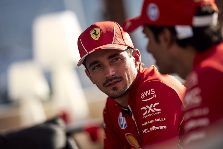 Charles Leclerc weiss, wie er mit starken Teamkollegen umzugehen hat