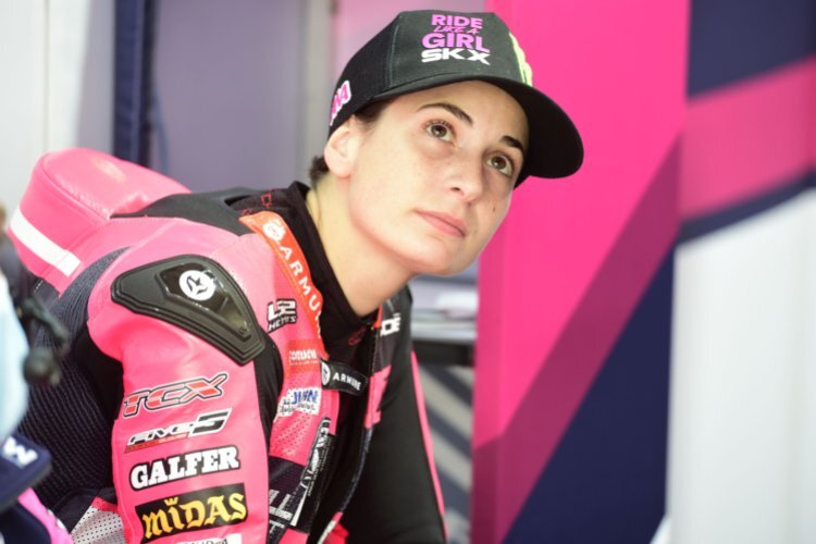 Die Rückkehr von Ana Carrasco in die Moto3 verläuft anders als erhofft