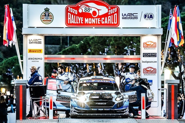 Die Rallye Monte Carlo war der 1. von 13 Läufen