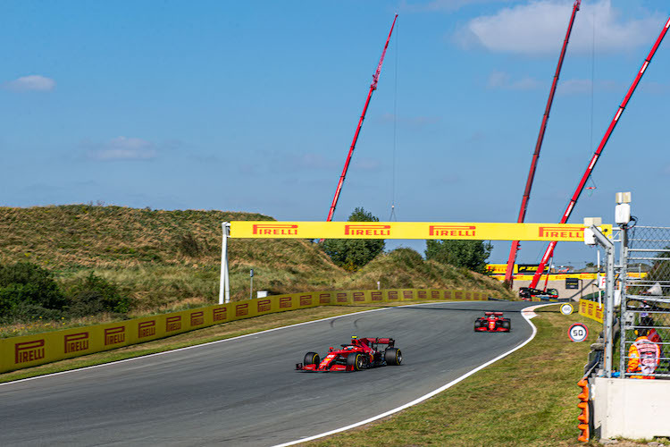 Ferrari in den Niederlanden: Schneller als McLaren