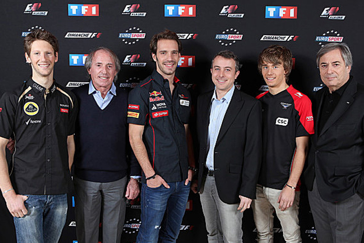 Das war mal: Die TF1-Truppe 2012 mit ihren einheimischen Fahrern